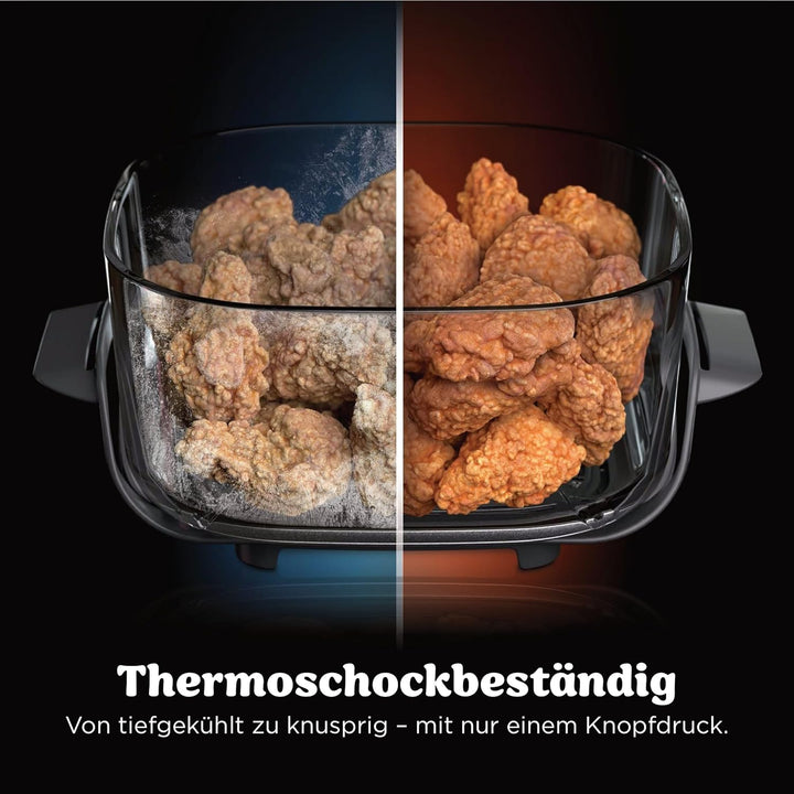 Ninja CRISPi Tragbare Heissluftfritteuse mit Tragetasche, 3,8 l & 1,4 l, 4-in-1: Heissluftfrittieren