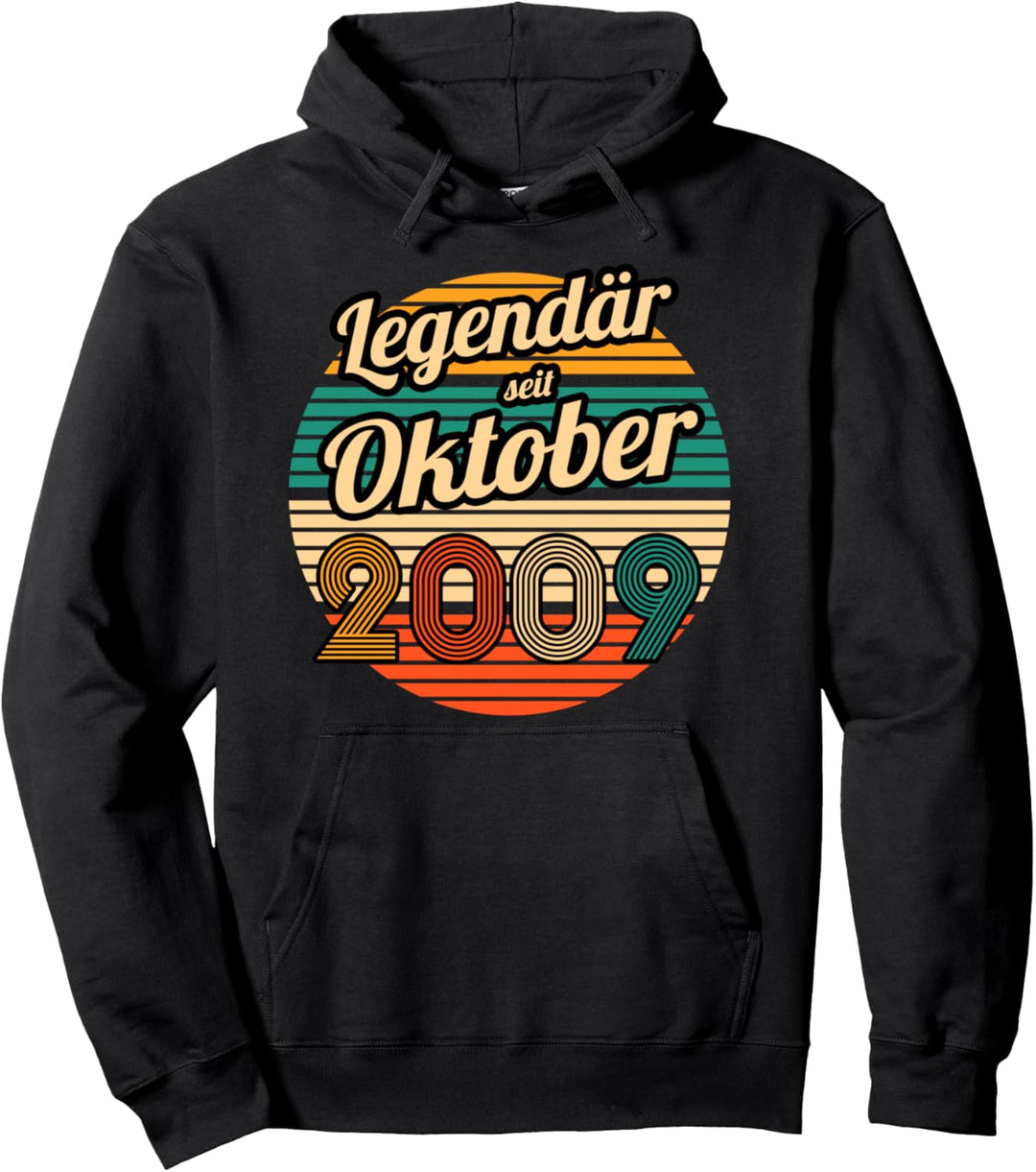 Legendär seit Oktober 2009 12.Geburtstag Junge Pullover Hoodie