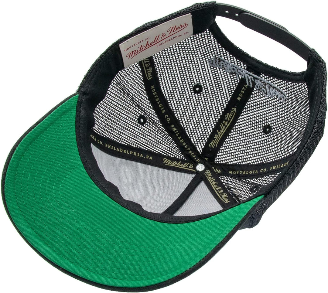 Mitchell & Ness Trucker Snapback, Black
