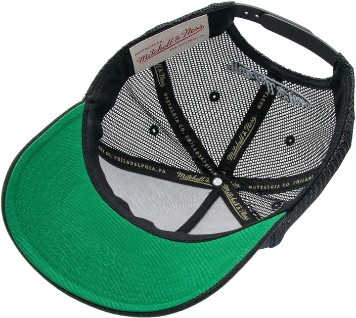 Mitchell & Ness Trucker Snapback, Black