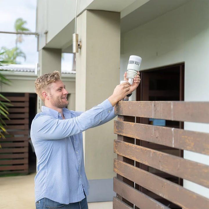 Ecowitt WS90 Powered by Shelly - Bluetooth & Zigbee 7-in-1 Smart Wetterstation, Smarte Bewässerung &