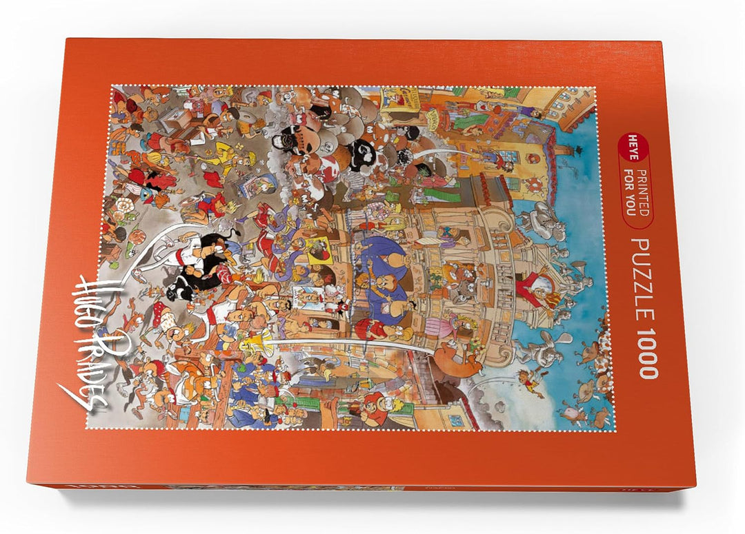 Pamplona - Hugo Prades - Premium 1000 Teile Puzzle - MyPuzzle Sonderkollektion von Heye Puzzle, 1000