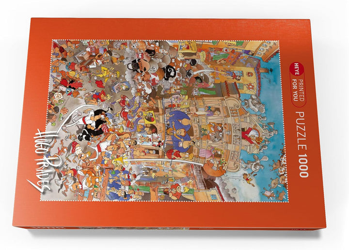 Pamplona - Hugo Prades - Premium 1000 Teile Puzzle - MyPuzzle Sonderkollektion von Heye Puzzle, 1000