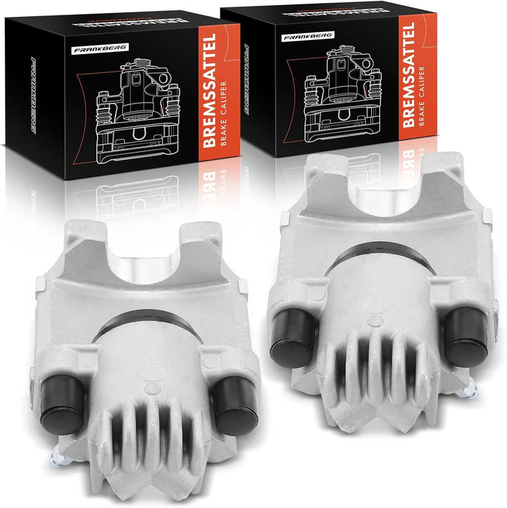 Frankberg 2x Bremssattel Bremsanlage Hinten Kompatibel mit 5er Touring E39 2.0L-4.4L 1997-2004 Repla