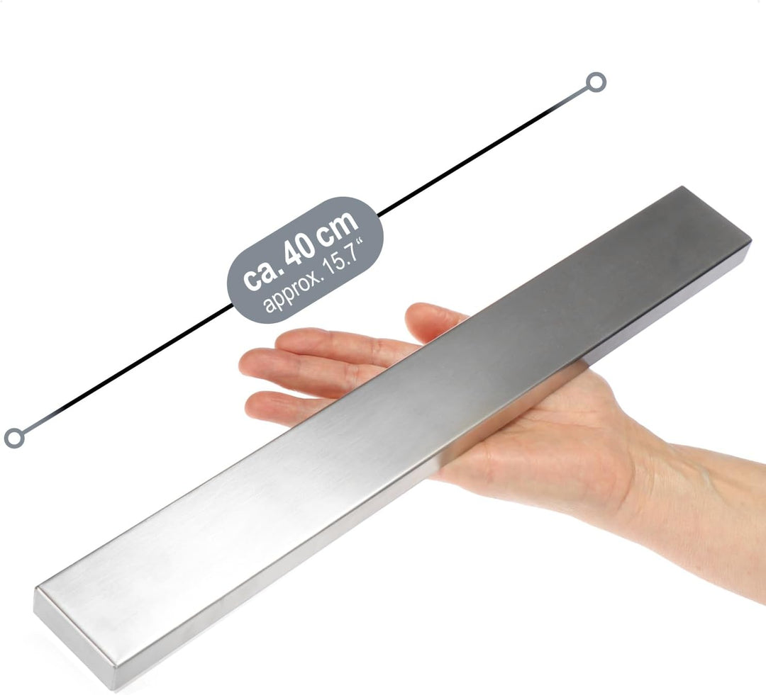 COM-FOUR® Messer Magnetleiste zur Wandmontage - Messerleiste magnetisch - Messerhalter für die Küche