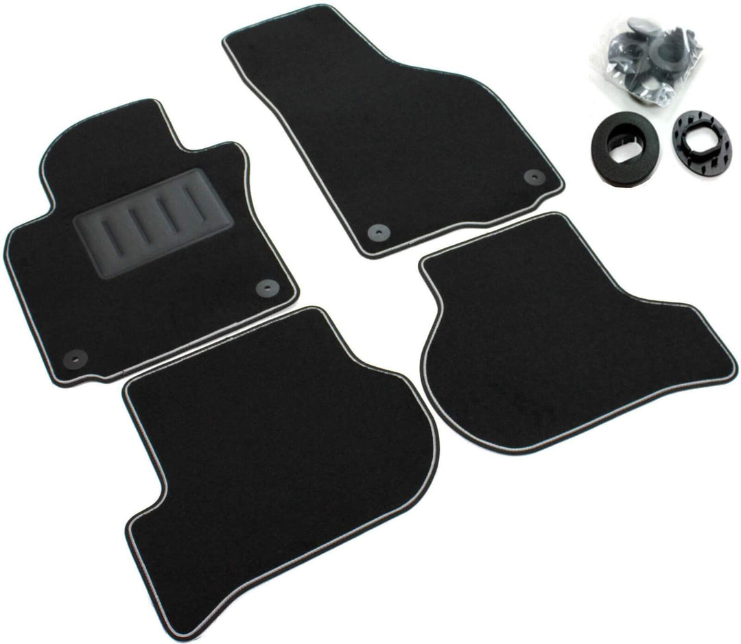 ilTappetoAuto by Fabbri3 - SPRINT04104 - Massgeschneiderte Fussmatten für Auto aus Schwarzem Rutschf