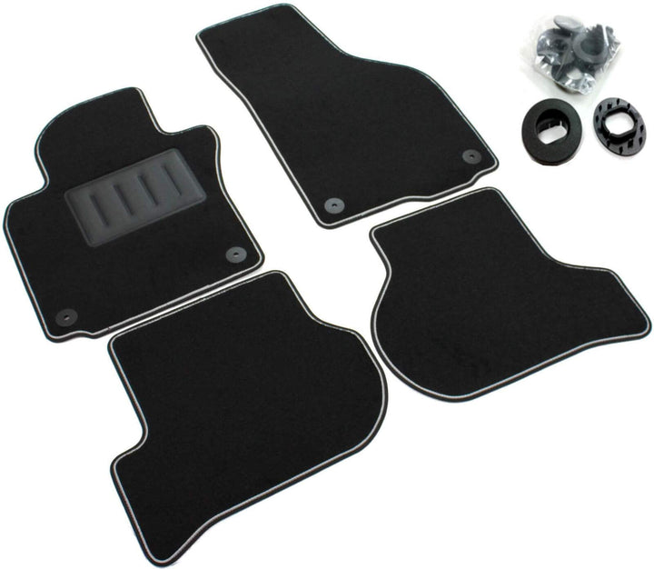 ilTappetoAuto by Fabbri3 - SPRINT04104 - Massgeschneiderte Fussmatten für Auto aus Schwarzem Rutschf