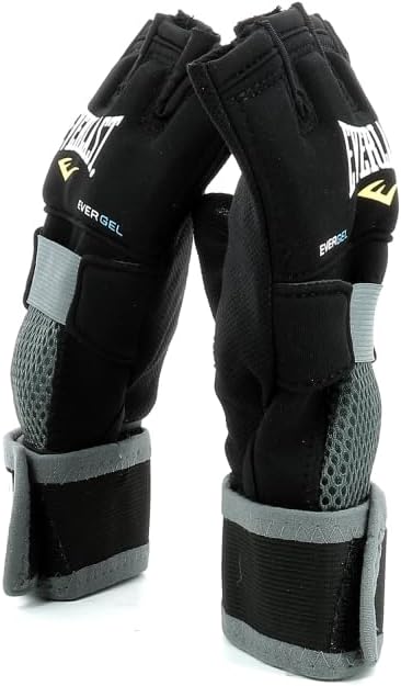 Everlast Unsiex - Erwachsene Sport Boxen Gelhandschuh Evergel Handwraps XL Schwarz, XL Schwarz