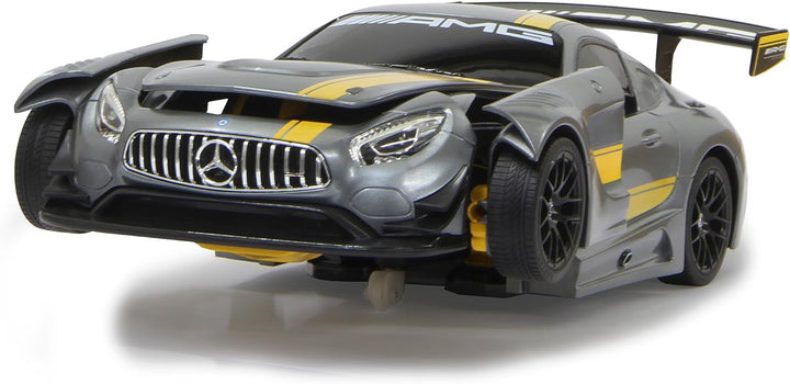 JAMARA 410028 - Mercedes AMG GT3 1:14 transformable 2,4GHz - RC Transformation zum Roboter auf Knopf