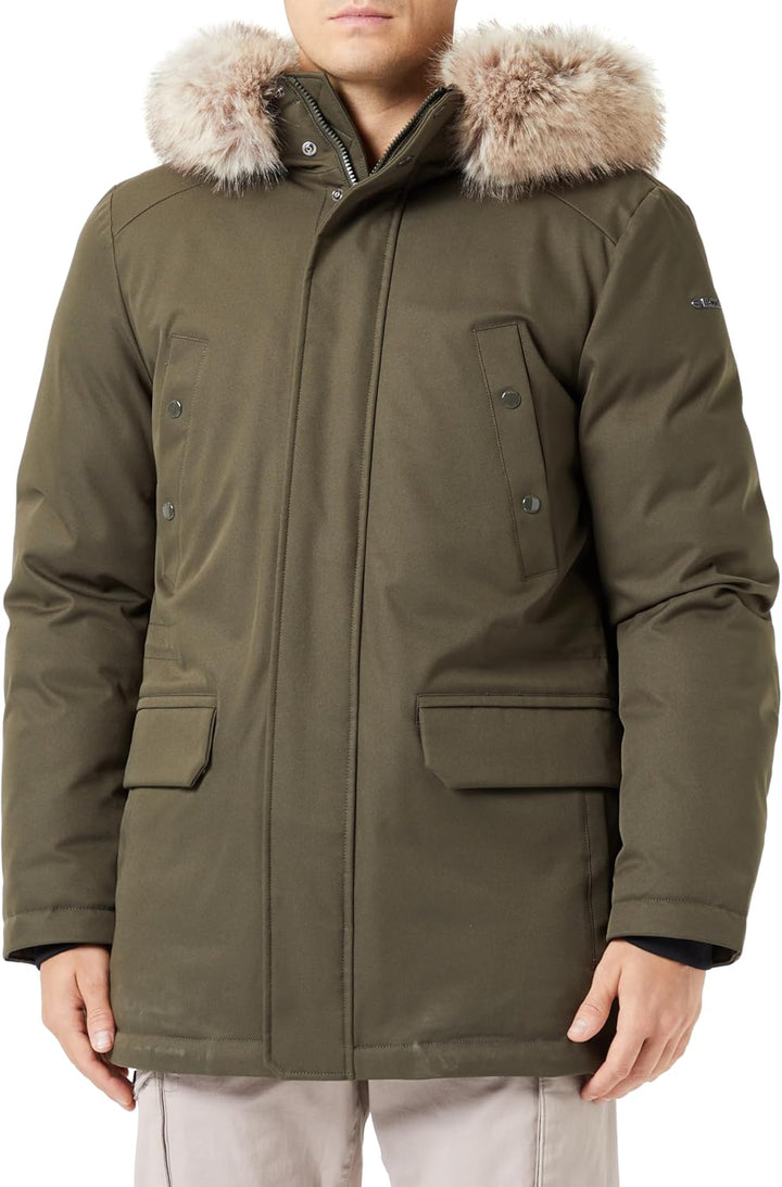 Geox Herren M Norwolk Jacket 46 OLIVE NIGHT, 46 OLIVE NIGHT
