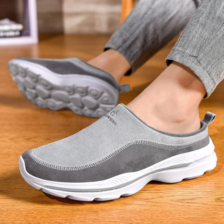 Damen Herren Clogs Hausschuhe Herbst rutschfest Pantoletten Verdicken Warm Walking Schuhe Bequem Gar