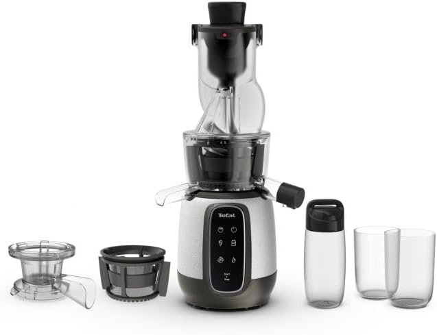 Fruit and vegetable juicer with auger Tefal Ultra Juice ZC605D38, 200 W, 0.8 L, Reverse function, Gr