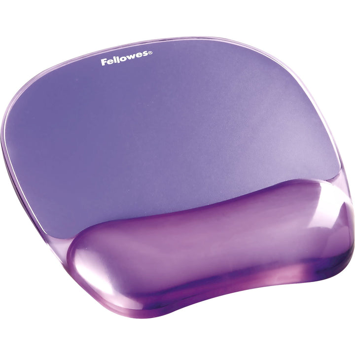 Fellowes Crystals Gel Handgelenkauflage mit Mauspad violett, violett
