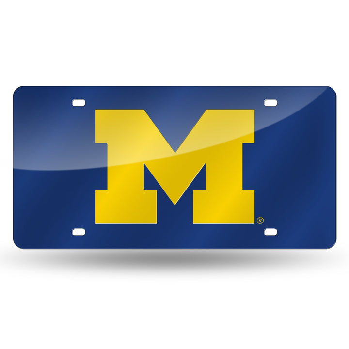 NCAA lasergeschnittenes Kennzeichen Michigan Wolverines, Michigan Wolverines