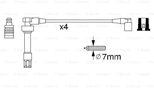 Bosch 0986356307 - Zündleitung - 1 Stück