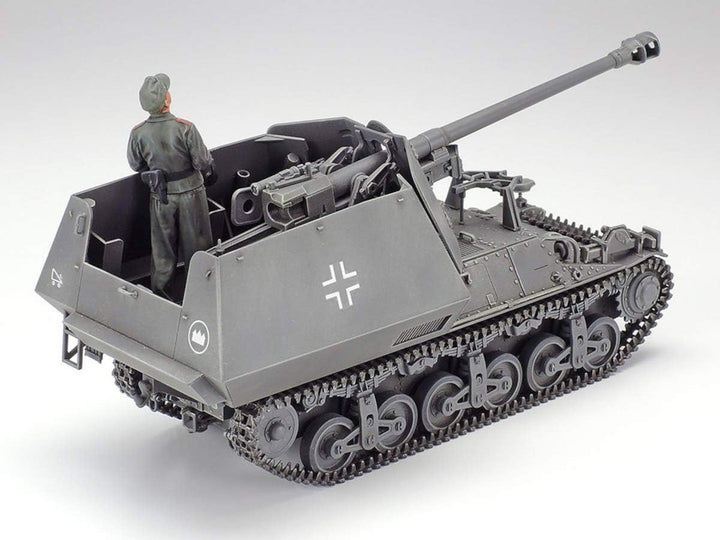 TAMIYA 35370-000 Spielzeug Militär 1:35 Deutscher Sd.Kfz.135 Marder I Jagdpanzer, Modellbausatz, Pla