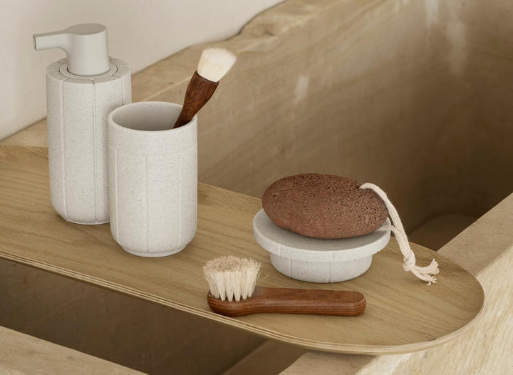 blomus Tablett -BAKI- | Serviertablett aus FSC Holz | Farbe Oak | Grösse M 36x14 cm | Dekotablett fü