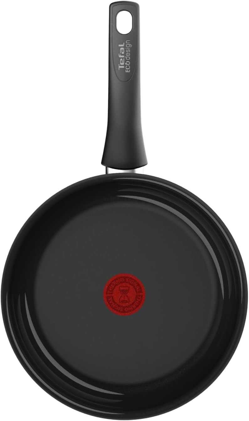 Tefal C43504 Renew On Black Bratpfanne 24 cm | Keramikversiegelung | umweltfreundlich recycelt | The