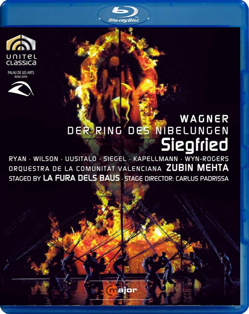 Richard Wagner: Siegfried (staged by La Fura dels Baus) - Zubin Mehta, Blu-ray