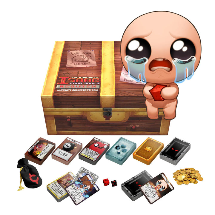 Maestro 76243 Binding of Isaac: Four Requiem-The Ultimate Collection-EN Boardgame, Bunt, Rechteckig