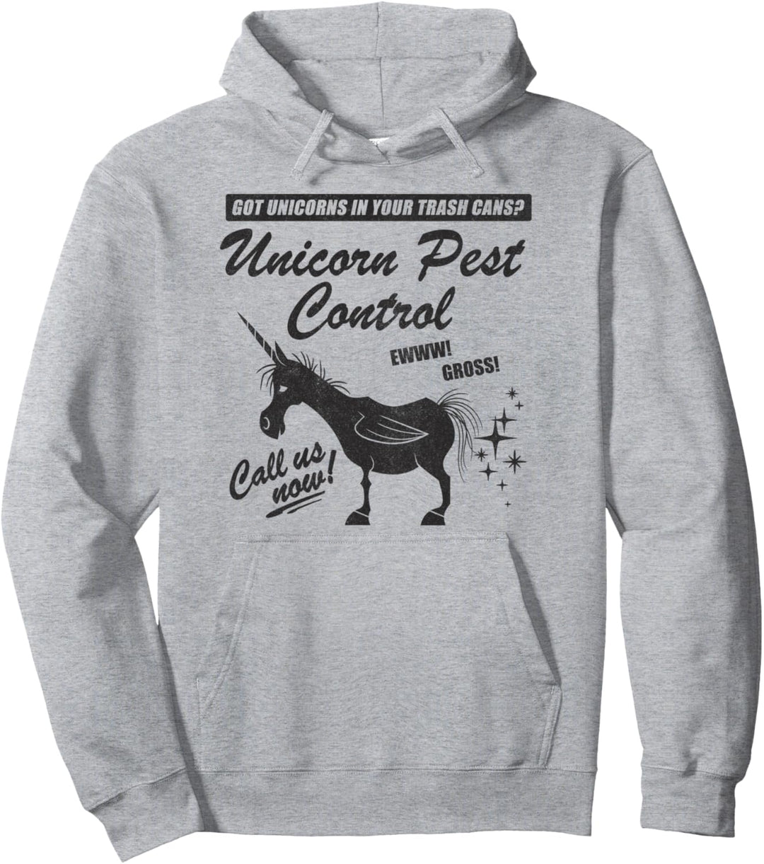 Disney Pixar Onward Unicorn Pest Control Pullover Hoodie