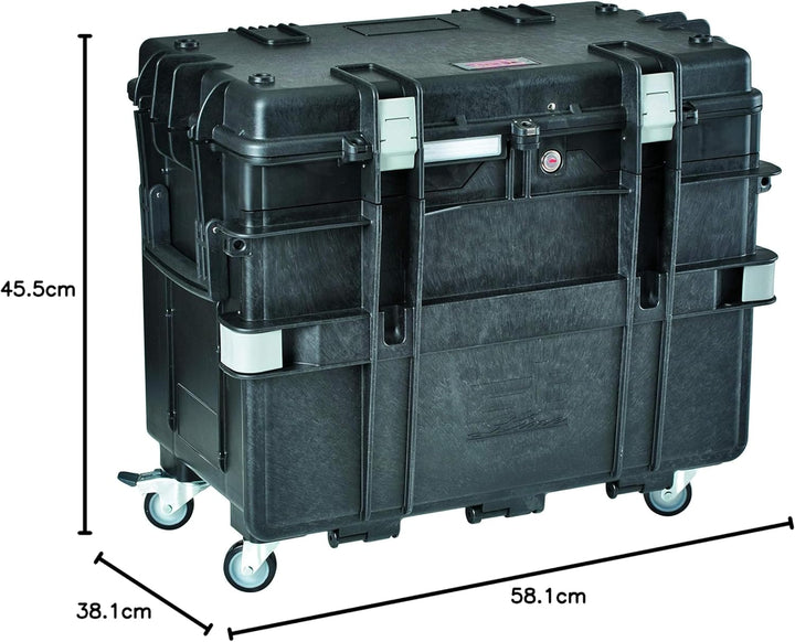 GT Werkzeugkoffer ALL.IN.ONE AI1.KT01 (ohne Inhalt, Werkzeugbox mit Schubladen, Koffer mit Rollen +