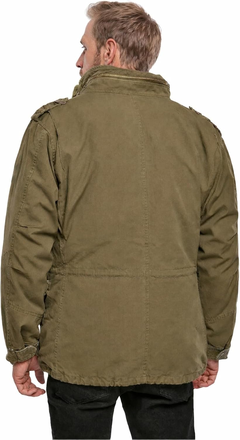 Brandit M65 Giant Herren Jacke Parka Winterjacke S Grün (Oliv 1), S Grün (Oliv 1)