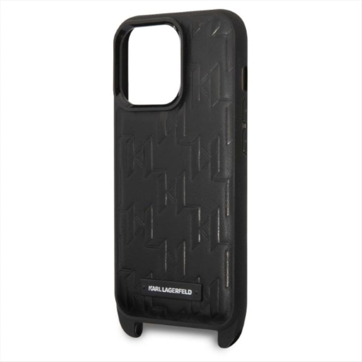KARL LAGERFELD KLHCP14XSTMMK Hülle für iPhone 14 Pro Max 6,7" hardcase Schwarz M