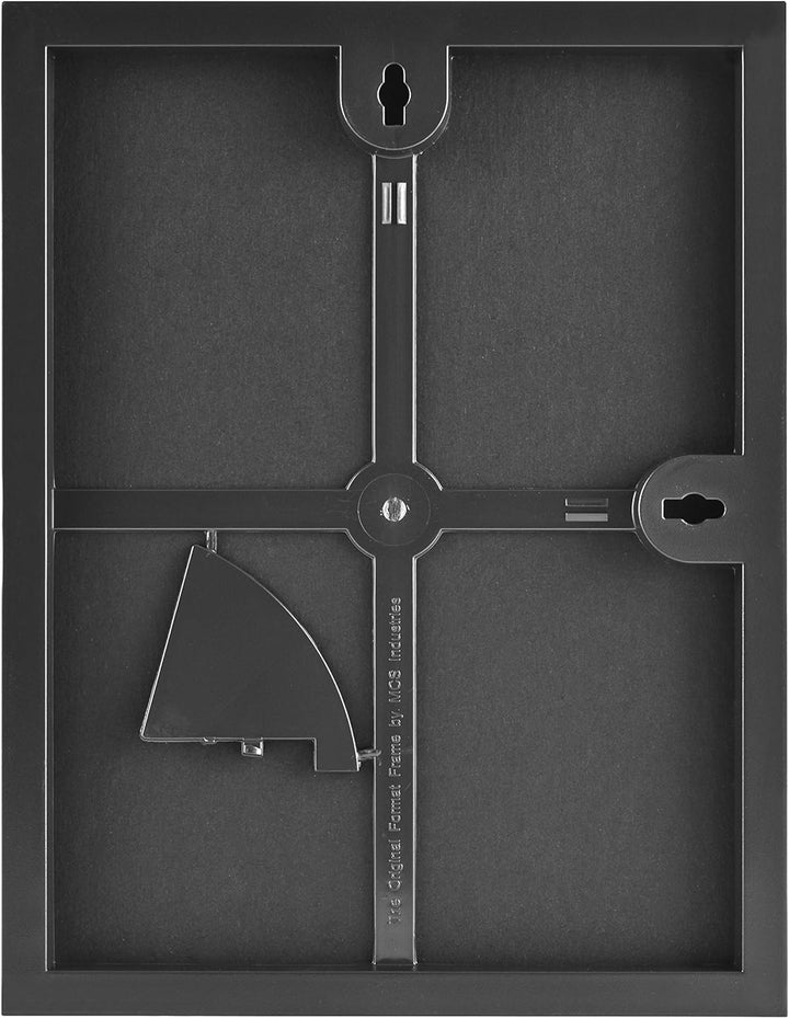 MCS Black Format Frame - 8.5x11 (40957), Plastik, schwarz, 22.097999999999999 x 1.524 x 28.447999999