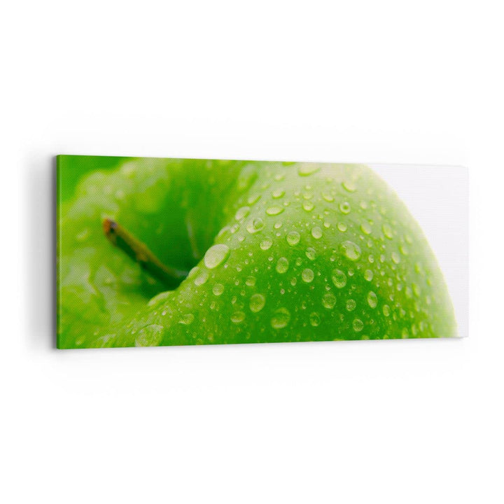 Wandbilder Dekoration Wohnzimmer Apfel Obst Vitamin Gesundheit Panorama Bilder auf Leinwand 120x50cm
