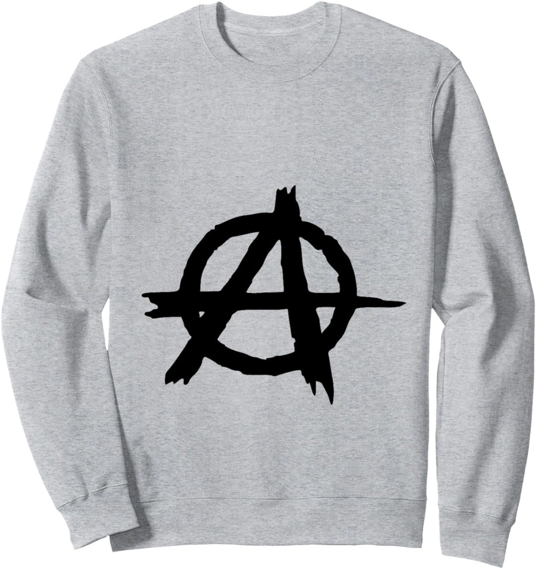 Anarchie Hoodie anarchy Anarchismus Sweater Rock Mann Frau Sweatshirt