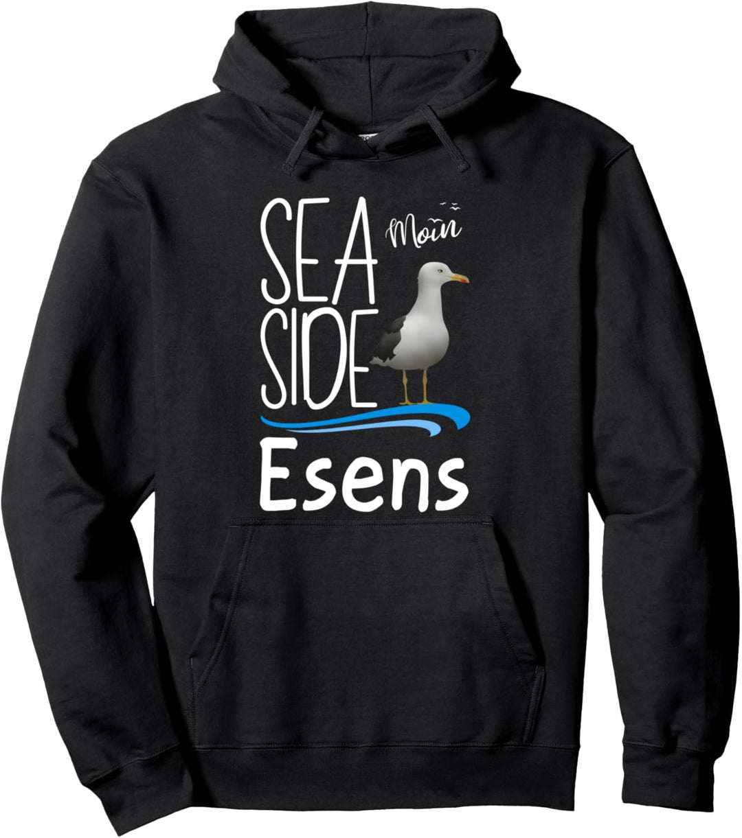 Esens Moin Insel Urlaub Nordseeküste Ostfriesland Reise Pullover Hoodie