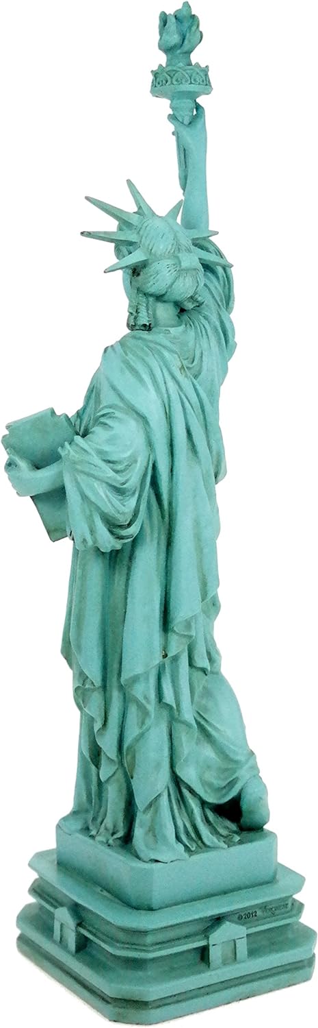 Veronese Design Freiheitsstatue Statue of Liberty 32 cm grün New York Figur Skulptur