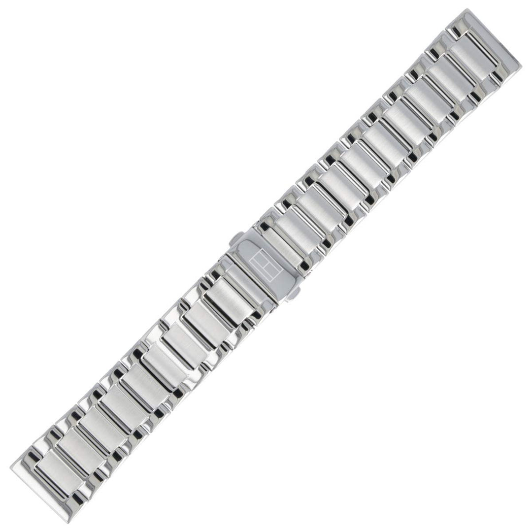 Tommy Hilfiger Uhrenarmband 22mm Edelstahl Silber - 679001389