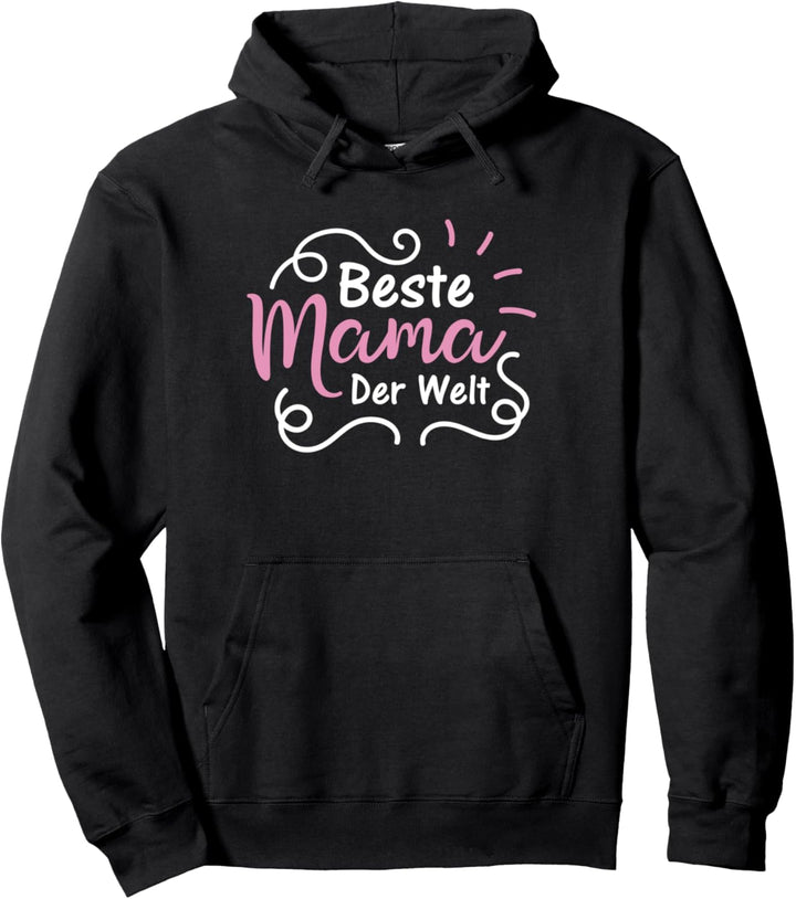 Beste Mama der Welt | süsses Vintage Mami Geschenk Pullover Hoodie