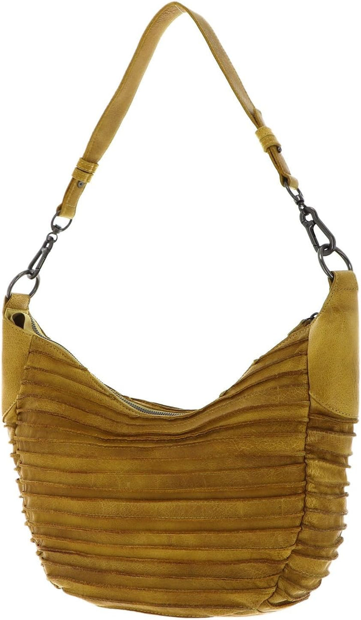 FREDsBRUDER Riffel Flowow Schultertasche Leder 43 cm