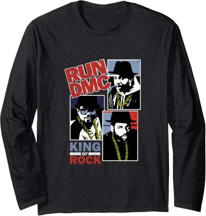 RUN DMC Clip Portraits Langarmshirt