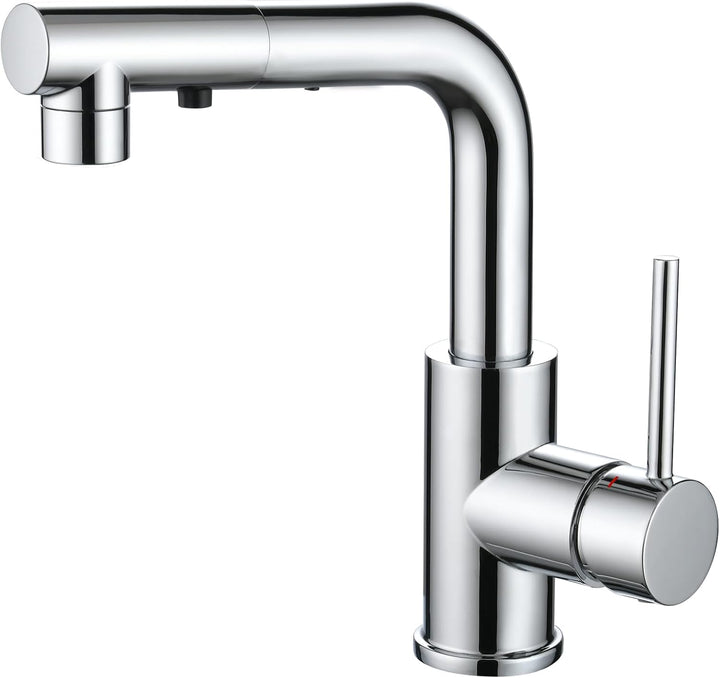 CREA Wasserhahn Küche mit 3 Funktionen Brause, Küchenarmatur mit Ausziehbarem Brause, Mischbatterie