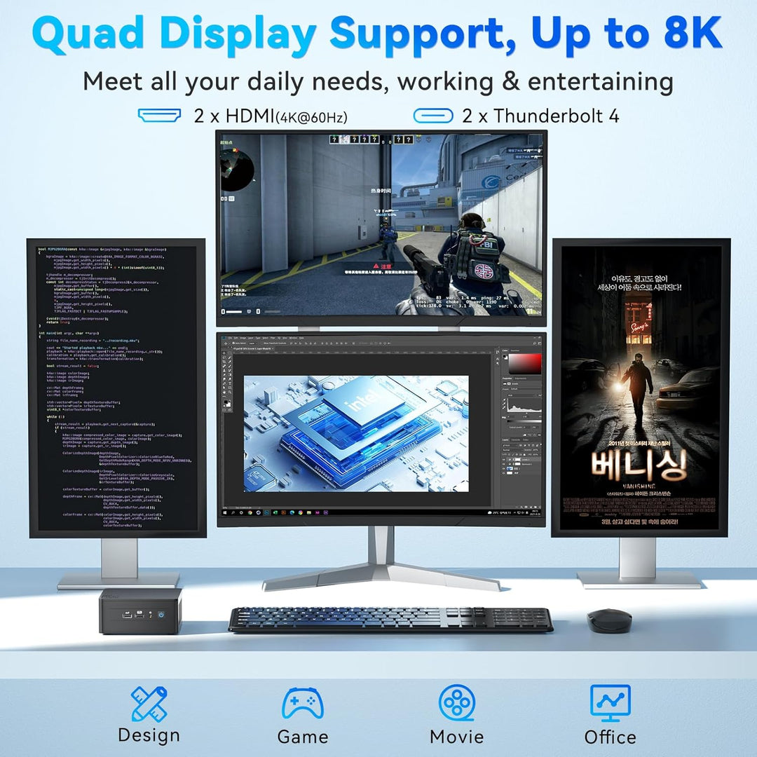 Intel NUC 13 PRO NUC13ANHi7 Arena Canyon, 13. Gen. CPU, 0 GB RAM, 0 GB SSD, kein Betriebssystem, i7-