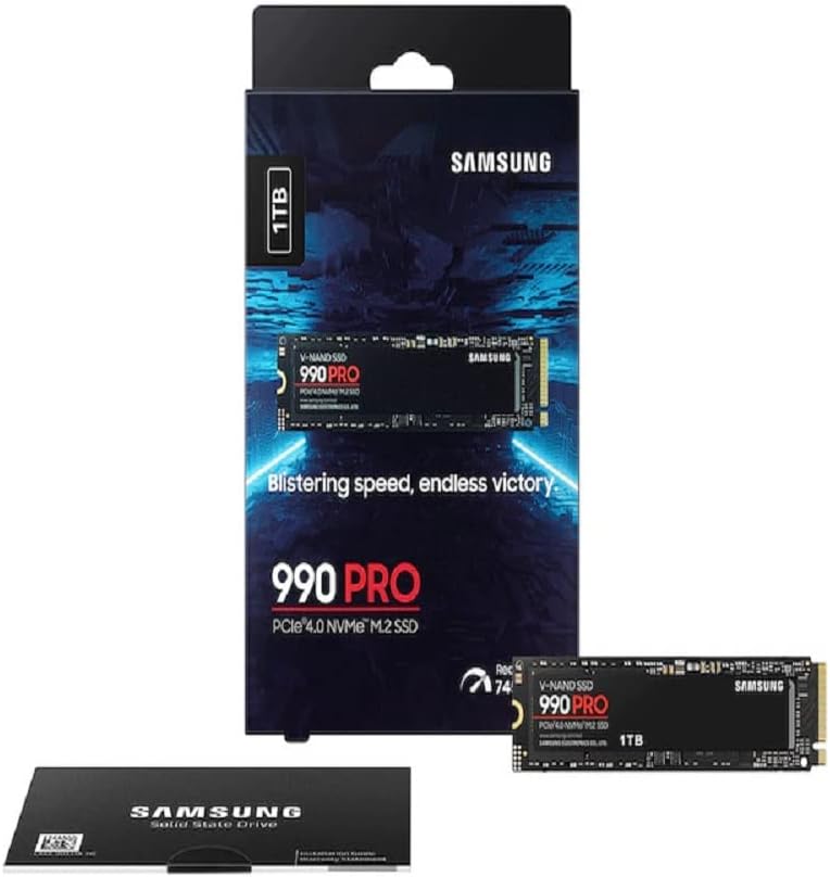 Samsung 990 PRO M.2 1000 GB PCI Express 4.0 V-NAND MLC NVMe