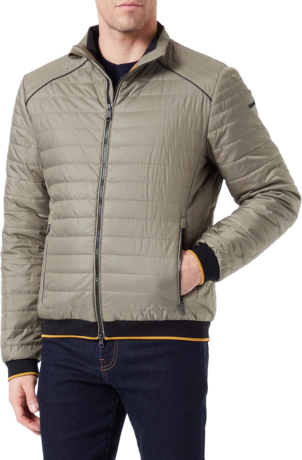 Geox Herren M Kennet Jacket 48 Olivine, 48 Olivine