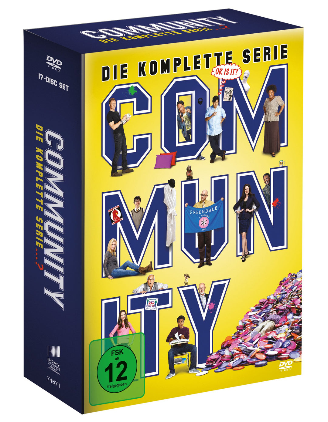 Community - Die komplette Serie (17 DVDs), DVD