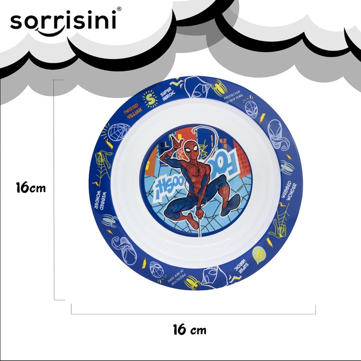 Kindergeschirr set Spiderman, Wiederverwendbares geschirr Set, Kinder Essgeschirr, Microwaveable Kin