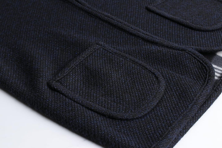 Herothorn Herren Strickweste Strickjacke ohne Ärmel V-Ausschnitt Ärmellose Fleecefutter Jacke Reissv