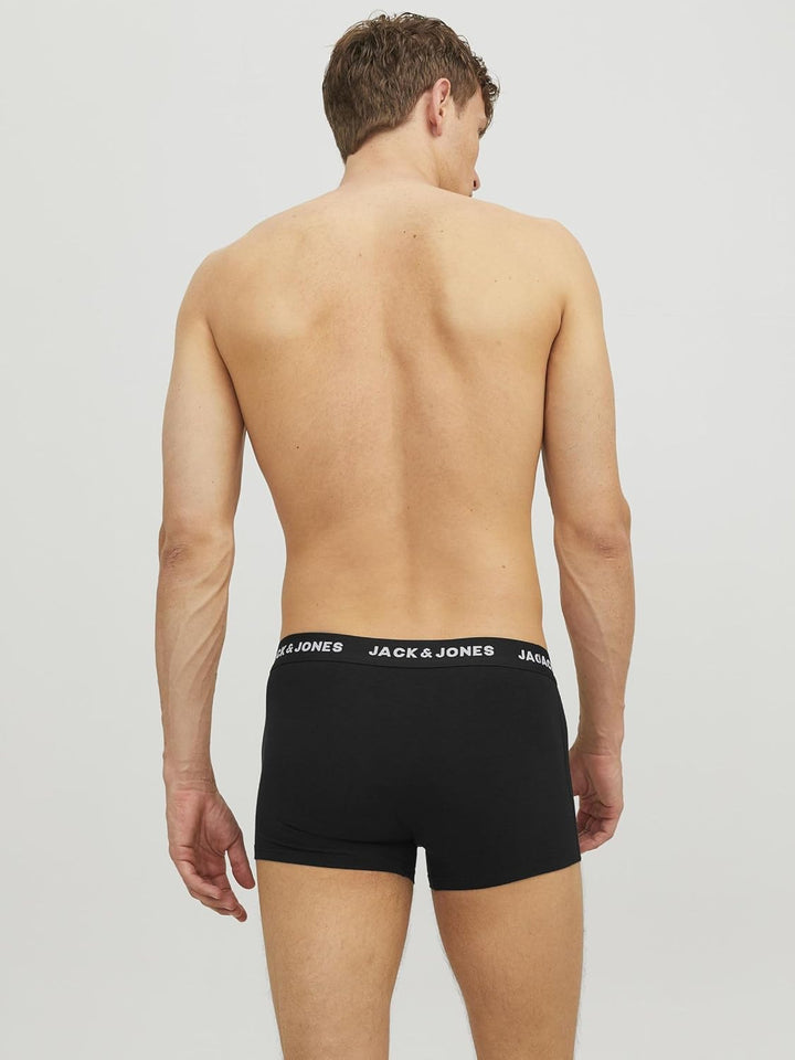 JACK & JONES Male Shorts 7er-Pack Shorts S Schwarz-weiss, S Schwarz-weiss