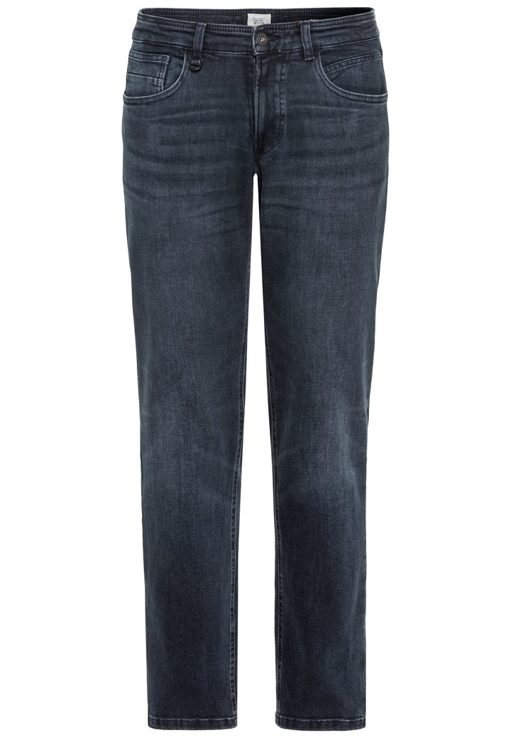 camel active Herren Regular Fit Jeans Houston Hose 30W / 34L Dunkel Blau (Nightblue), 30W / 34L Dunk