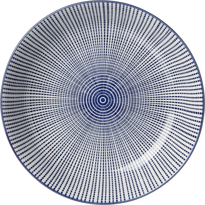 Ritzenhoff &amp; Breker Suppenteller-Set Royal Makoto, 4-teilig, 20,5 cm Durchmesser, Porzellangeschirr,