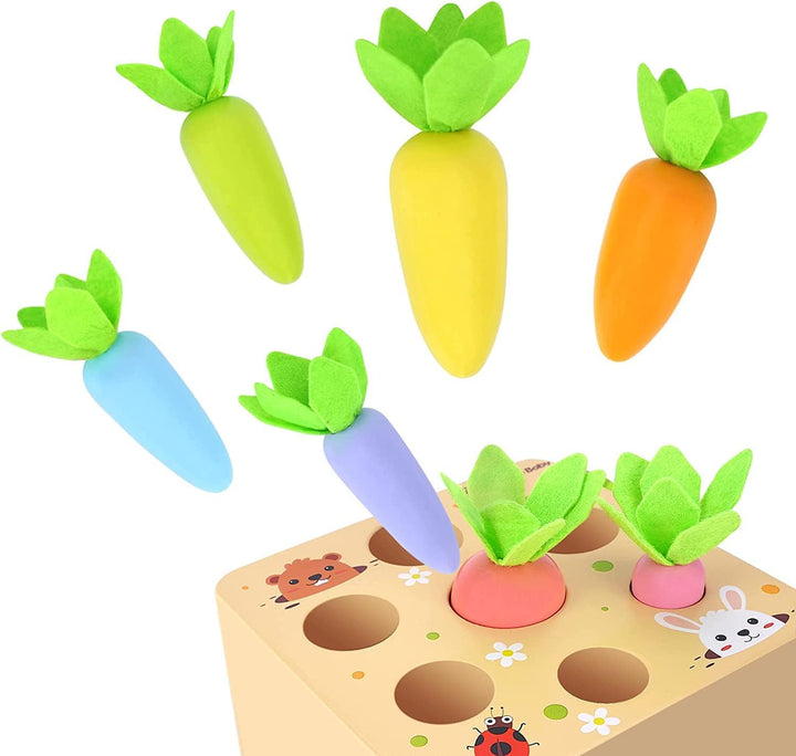 Holzspielzeug ab 1 Jahr | Baby Motorik Spielzeug für 12 18 Monate Jungen Mädchen | Montessori Sortie