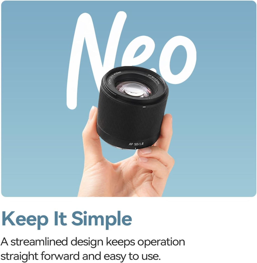 TTARTISAN 50mm f/1.8 Z, AF 50mm F1.8 Neo Z-Mount-Vollformatobjektiv für Nikon Nikon Z, Nikon Z