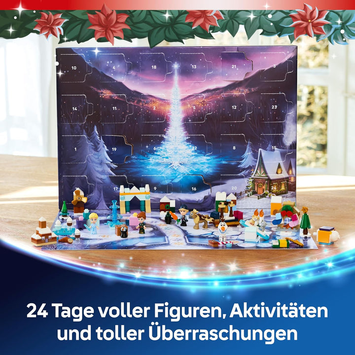 LEGO ǀ Disney Frozen Adventskalender 2025 Kinder Spielzeug - Kreatives Spielset - Bauset mit den Fig